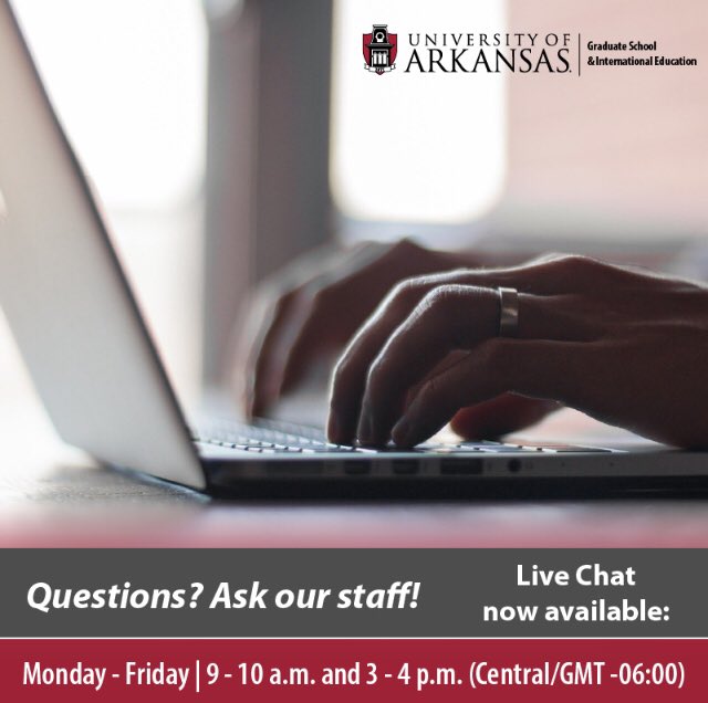UARK Int'l Admission tweet media