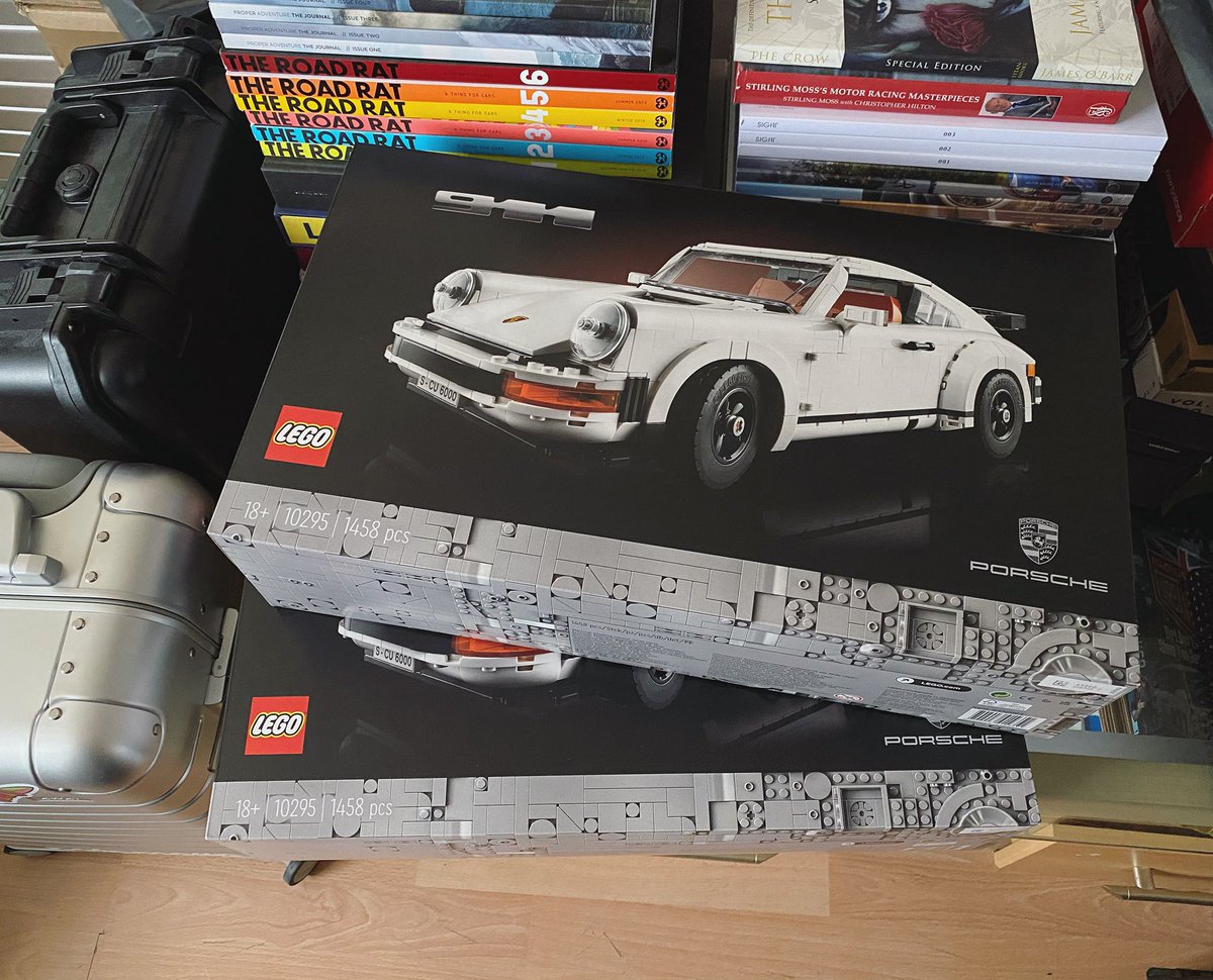 Another Porsche post, sorry!! 

This time in <a href="/LEGO_Group/">LEGO</a> form! Lockdown build starts soon! Yes I bought 2, used up my 1600 Lego VIP points! 

#Clique53 #Lego #LegoPorsche #Porsche #LegoBricks #LegoVIP