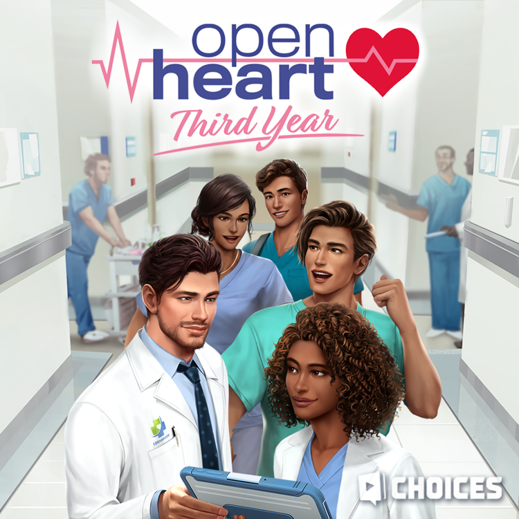 PlayChoices's tweet photo. It's the moment you've been waiting for... A new year at Edenbrook begins today in Open Heart: Third Year! 🏥 ❤️ Then, get ready to meet your little ones in Baby Bump 2! 🍼

PSA 📣  Baby Bump will be going on a book break after chapter 14 today and will return in about a month! https://t.co/QLxGyXLwEM