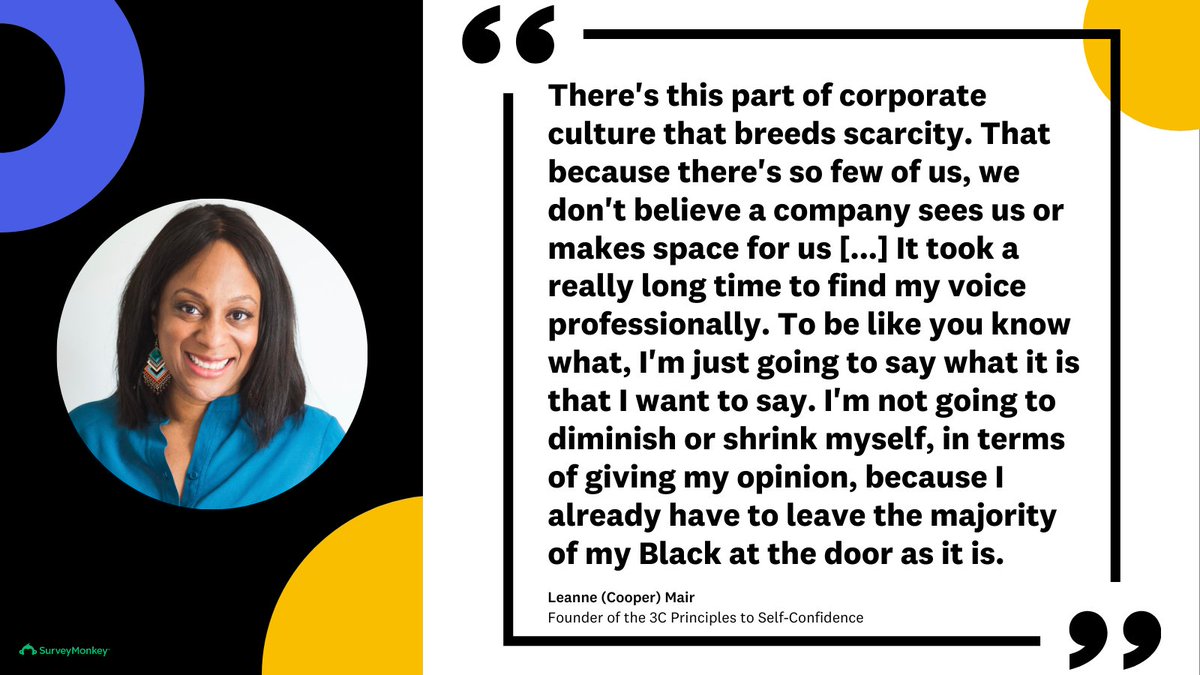 Last week, <a href="/LeanneMair5/">Leanne Mair 🇬🇧🇯🇲</a>, founder of the 3C Principles of Self-Confidence and Director of LM Consulting, shared her perspective of corporate culture and the international Black experience with us.