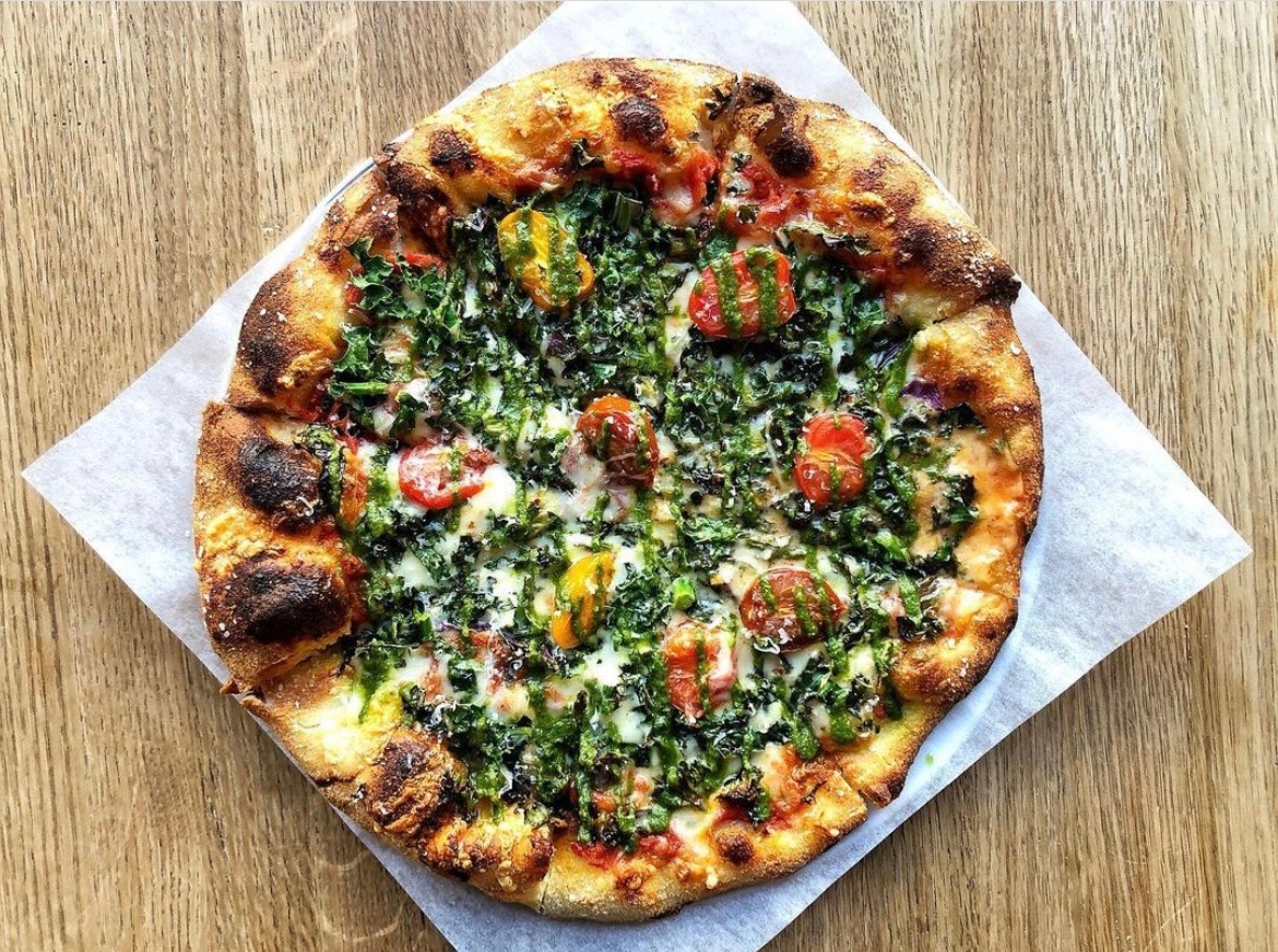 The best part of adulting is you can order CRAFT pizza whenever you want. And if anyone says anything about it, just show them how much fresh kale we put on our Kale Margarita Pizza.😏⁣
⁣
Order for pickup or <a href="/UberEats/">Uber Eats</a>, <a href="/DoorDash/">DoorDash</a>  and <a href="/SkipTheDishes/">SkipTheDish</a> delivery!
