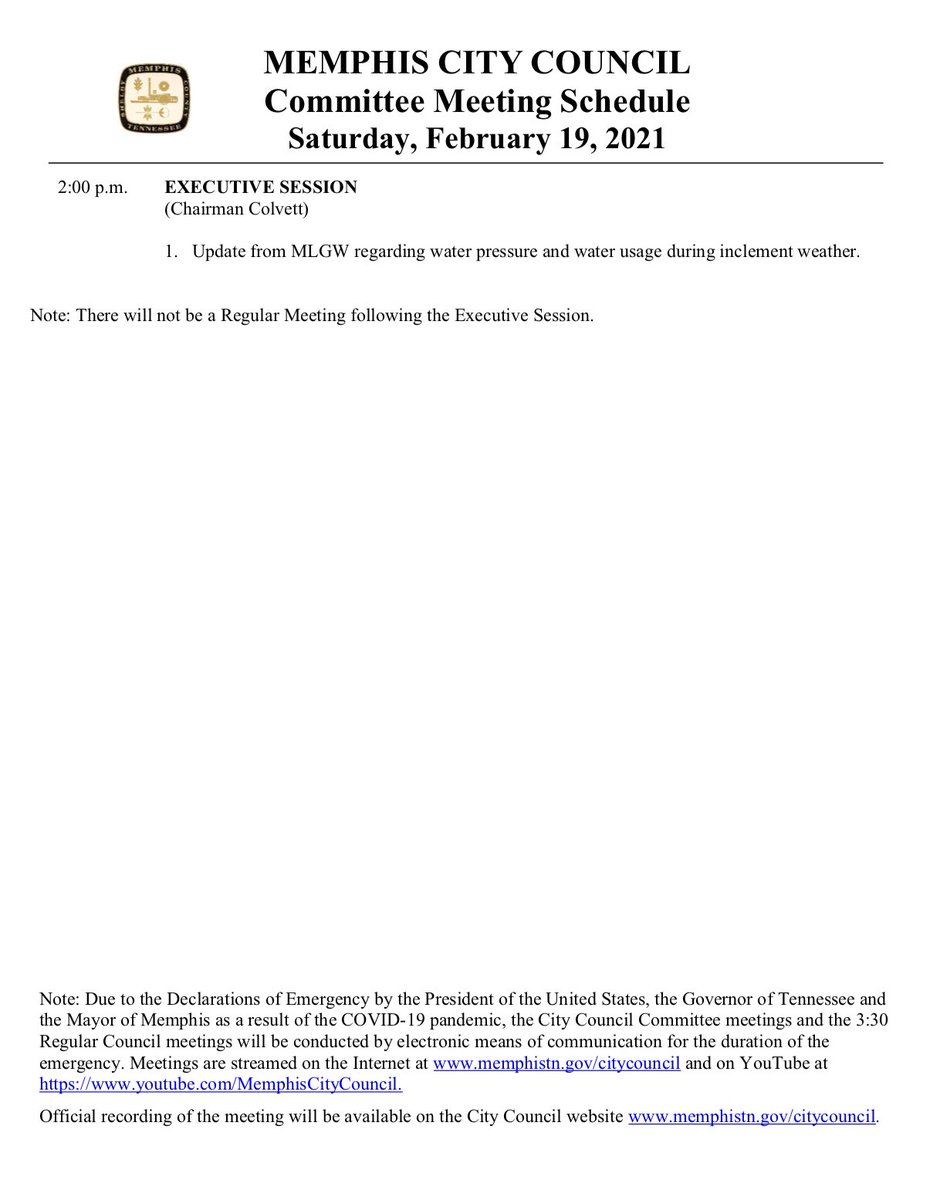 Memphis City Council tweet media