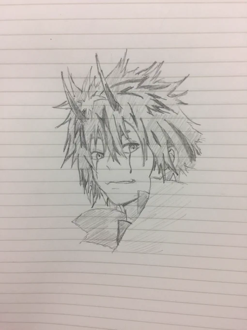 転スラ〜の模写 ちなみに2年前のこのイラスト達が私の絵師デビュー作品です 
