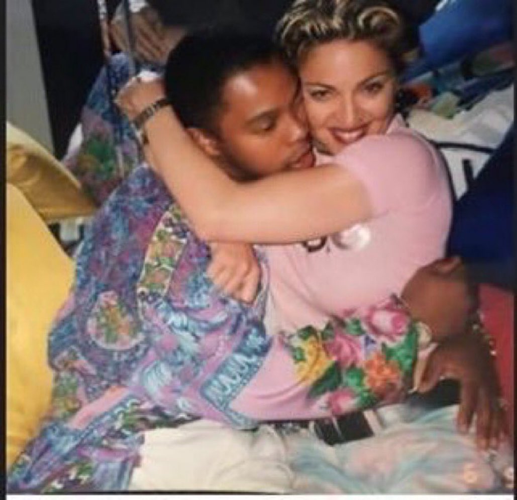 ChinnJechinn's tweet photo. That’s #HaitianJack and #Madonna together getting cozy. Find out the story behind their relationship and how it involved #Tupac tonight on #HipHopUncovered https://t.co/ykwM9xmVyO