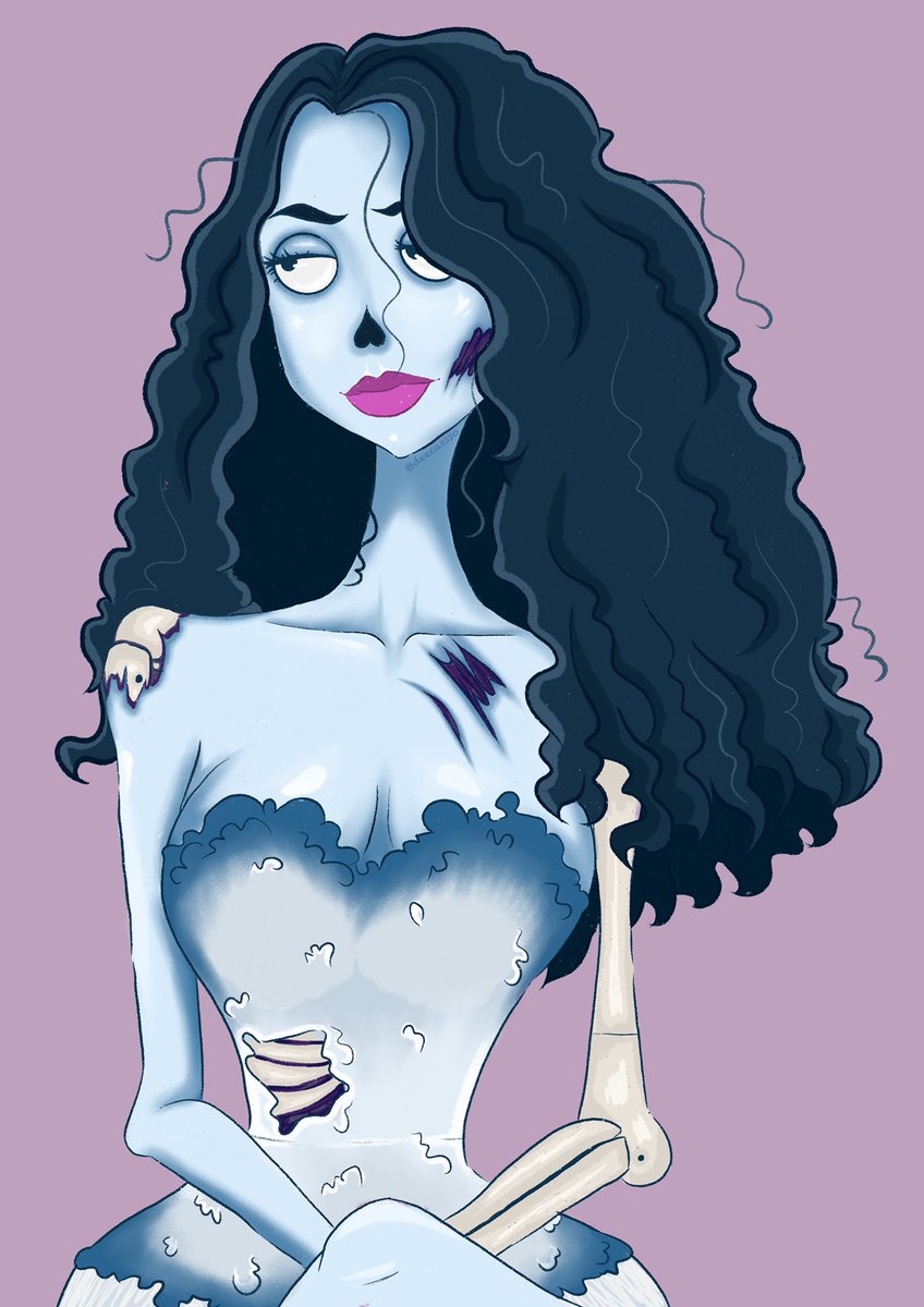 deecassso's tweet photo. corpse bride custom 〳 •́ ﹏ •̀ 〵 https://t.co/2uk3lzv6QD