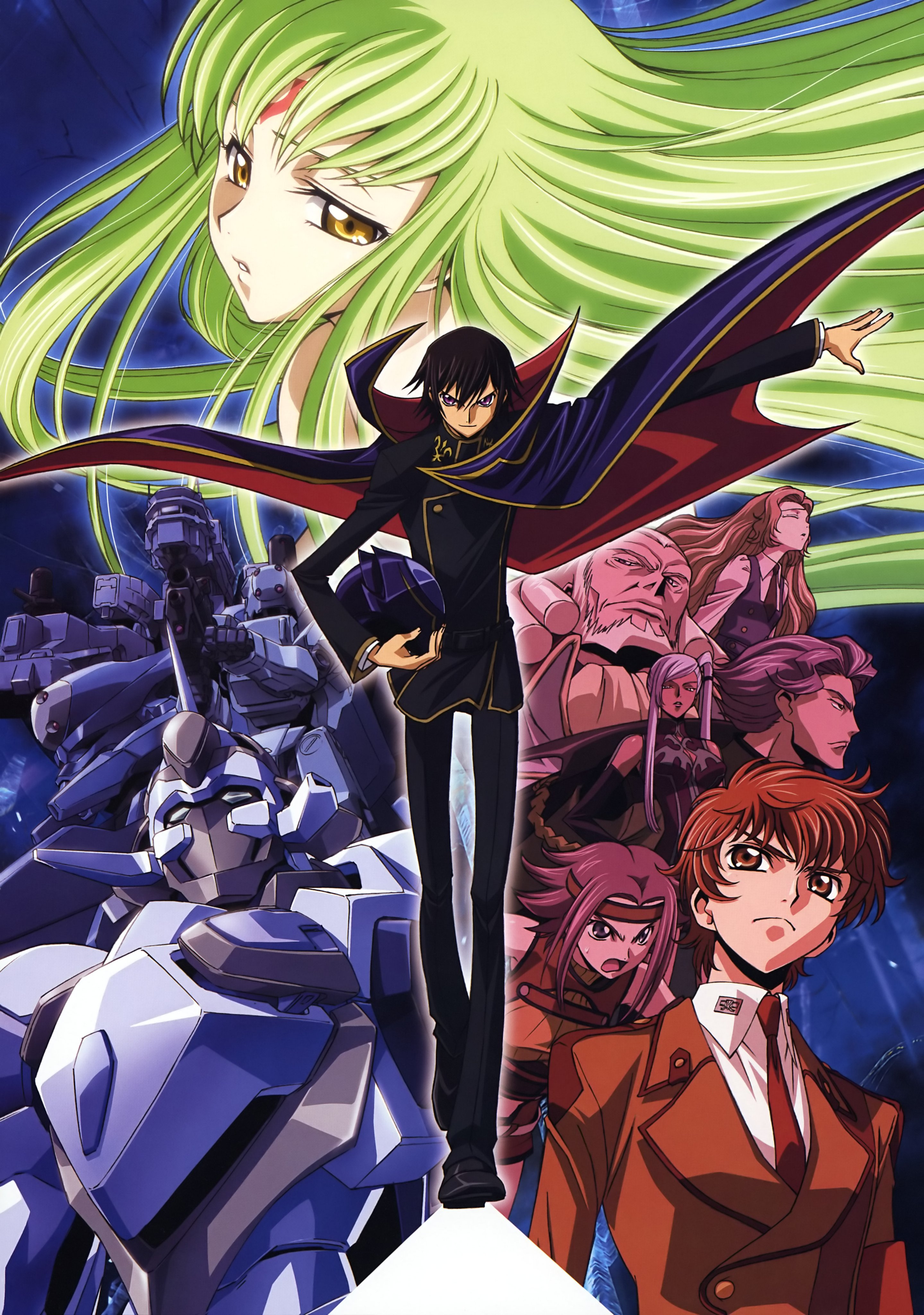 Animeblue Code Geass Sunrise 01 02 03 04 05 06 07 08 09 10 11 12 13 17 18 21 22 24 25 Bj 14 Studio Gazelle 15 19