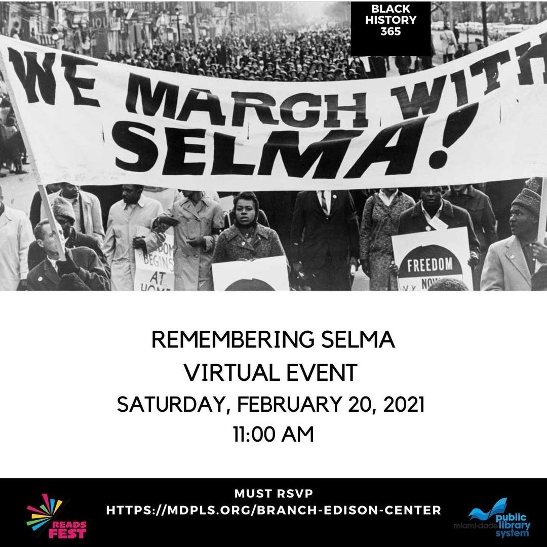 ReadsCity's tweet photo. Join @ReadsCity tomorrow for #rememberingselma with @MDPLS. Please RSVP to attend.   
https://t.co/gbyT4X7wl0 #BHM365 #BlackHistory #WeMarchwithSelma https://t.co/8js37xzZrj