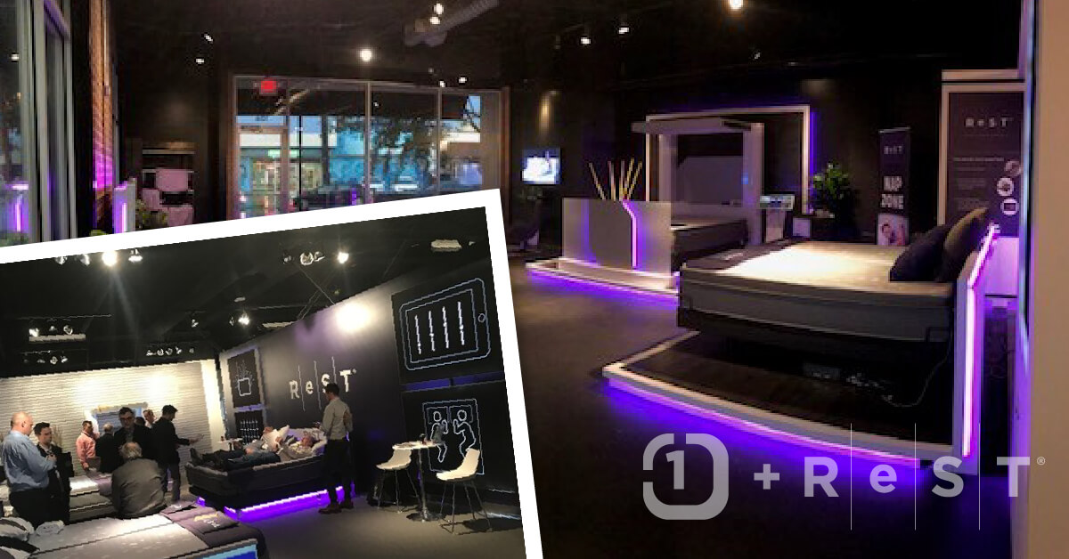 RetailOneATL's tweet image. DTC smart mattress brand @restperformance has opted to partner with existing mattress stores to build brand awareness in a competitive market. RetailOne delivered not only the designs but the logistic &amp;amp; manufacturing knowledge to make this initiative a success! #ReSTSmartBed