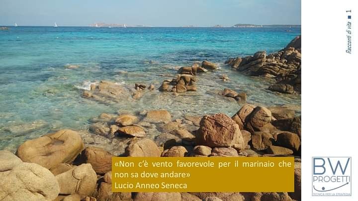 #Seneca #Vento #favorevole #marinaio #andare #RaccontidiVita #BWprogetti #colori #azzurro #strategia