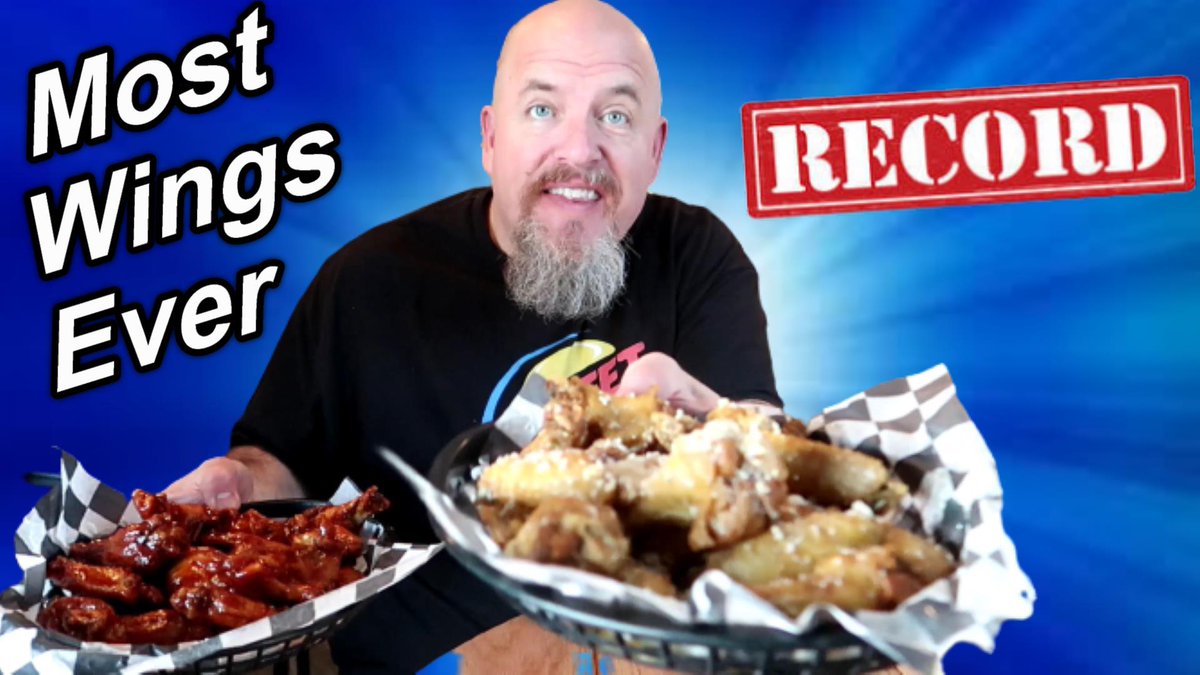 Notorious_BOB's tweet photo. I attempt to break my record for the most wings ever eaten at Naceville Hotel at their AYCE Wing night that is only $10 - every Thursday Night. #wings #aycewings #MoWingsMoRecords #OldManEats #CaptainGrayBeard Video here: https://t.co/jZ8i47VOlc https://t.co/IxMdgEDULq