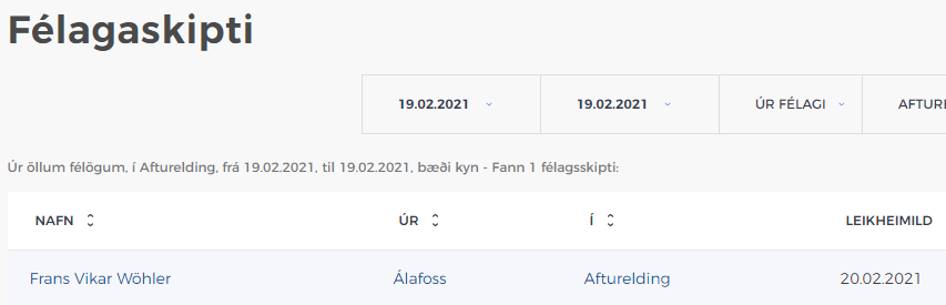 Mosfelllingar þurfa ekki að örvænta þó <a href="/andrifreyrj/">Andri</a>, <a href="/jasondadi99/">Jason Daði</a> og fleiri hafa yfirgefið félagið því kóngurinn er mættur aftur heim. #returnoftheking
