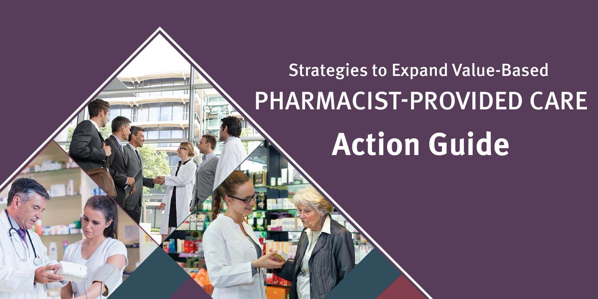 From medication synchronization to diverse clinical services, pharmacist-provided care is the future of pharmacy and patient-centered health care. The evidence base is growing and PQA's action guide has tips for expanding this value-based care. pqaalliance.org/pharmacist-pro… #TwitteRx
