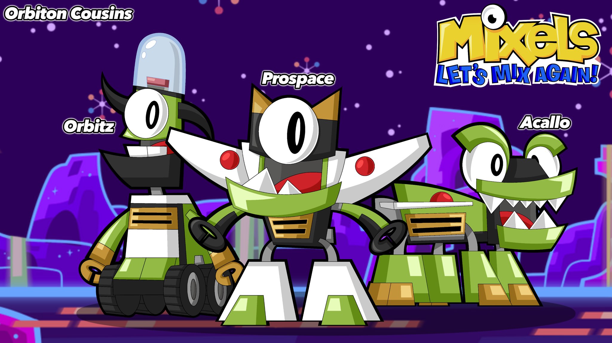 Mixels Let s Mix Again on X If you re in the Mixels Wiki Discord Server than you have seen the Orbiton Cousins reveal. Yeah when I finished Prospace I thought that I might