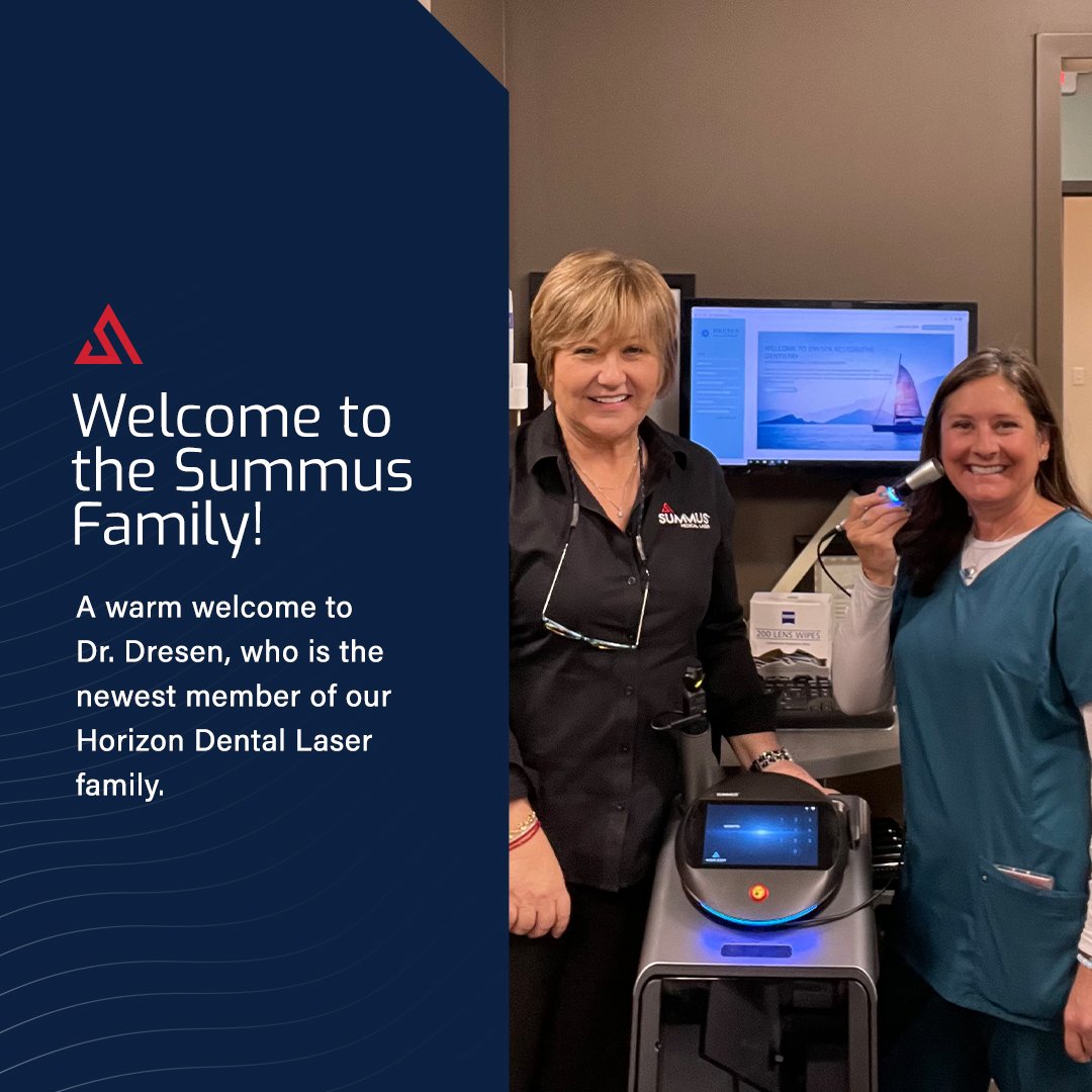 Dental treatments with laser therapy? Oral Mucositis, TMJ, Burning Mouth/Tongue, Trigeminal Neuralgia, and more! Horizon Dental Laser System can help change patients' lives. Dr. Dresen's practice has joined other elite dental providers implementing this powerful healing therapy.