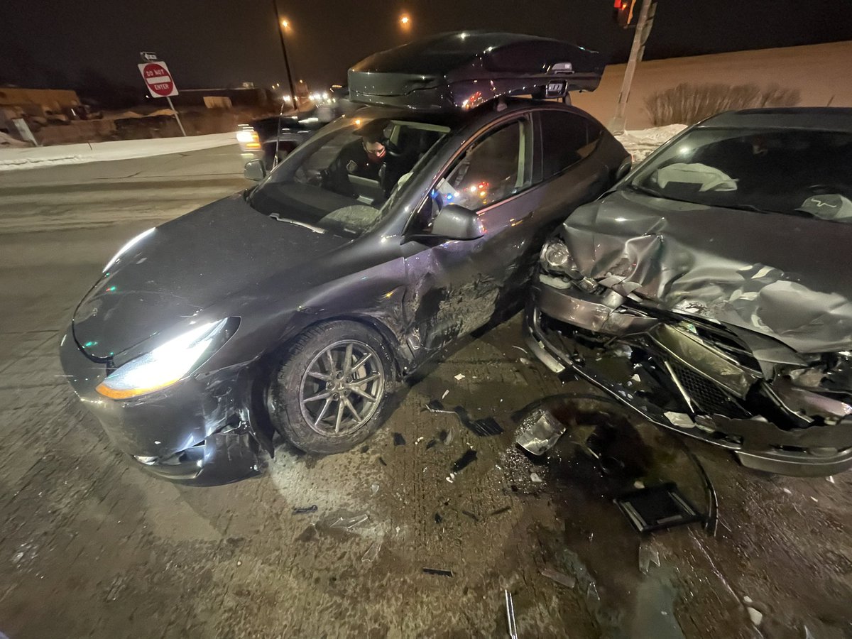 tjclemen's tweet photo. @elonmusk Thanks Elon!  My three young girls and myself are well due to the safety of the @Tesla model Y. https://t.co/WZUvaKJlNq