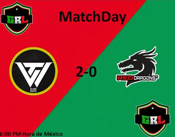 Ayer se Acabo la primera Jornada de la GRL Con buenos resultados 

<a href="/ReDragons01/">Red Dragons</a> 0-2 <a href="/EliteWinnersGG/">Elite Winners</a> 
@Lospekkadores 2-0 <a href="/ThunderCloudOrg/">Thunder Cloud⚡</a> 
<a href="/TTraitorsCR/">🤡𝓣𝓮𝓪𝓶 𝓣𝓻𝓪𝓲𝓽𝓸𝓻𝓼 🤡</a> 2-0 <a href="/Taifa_eSports/">Taifa eSports💙</a> 
@AquaGamiing_ 2-0 <a href="/APOKALIPTIKACR/">APOKALIPTIKA E.C. 💀</a>