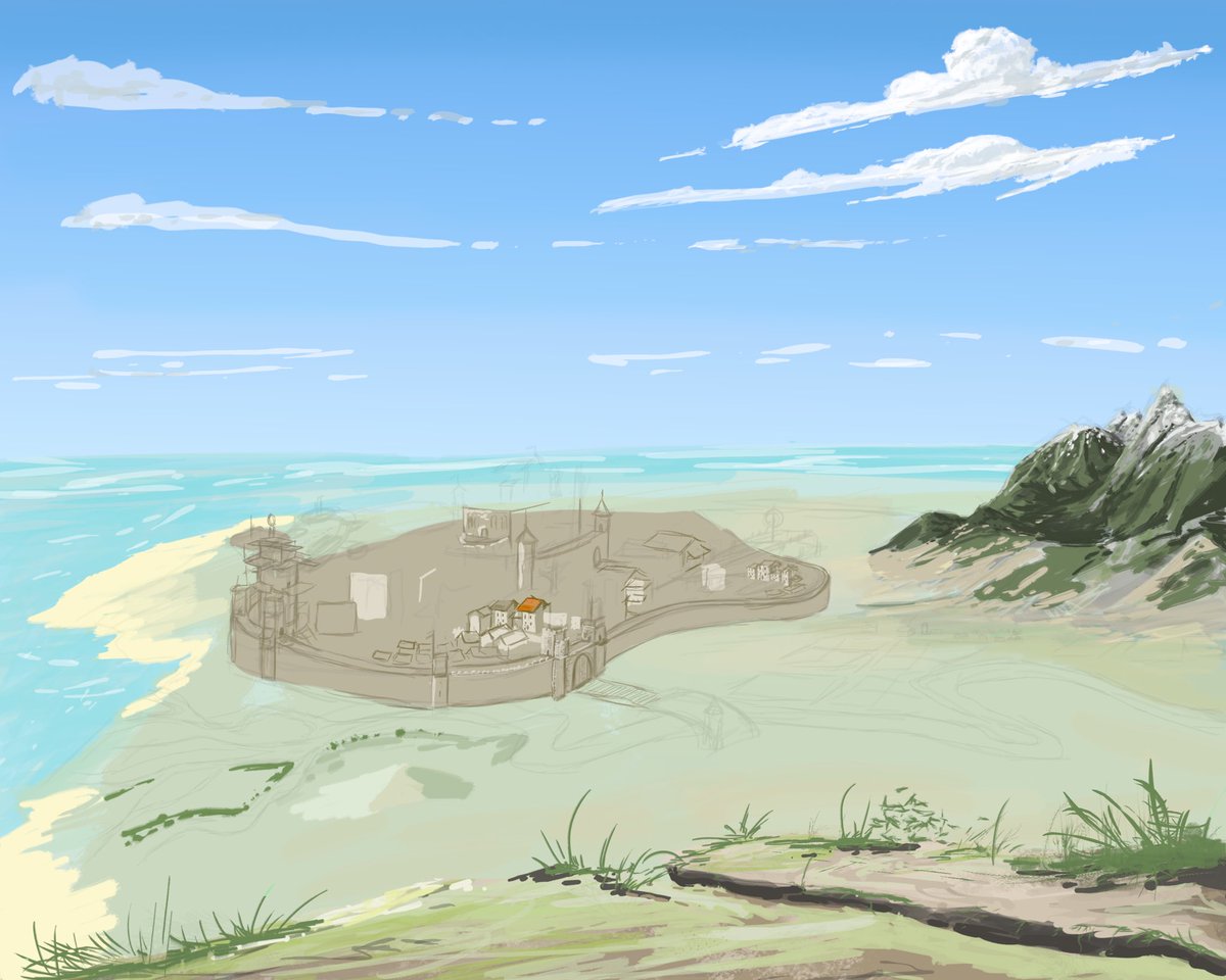 Sneak peak at some WIP concept art for #Alterra