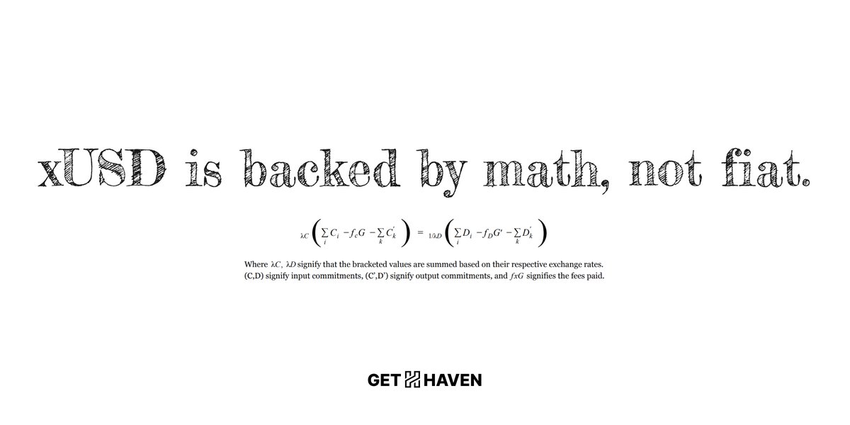 Haven Protocol can be seen as a decentralised exchange inside of a cryptographic function. 

Ever wondered why each day more people are obsessed about it? This is what happens when cutting edge tech, god tier economics and game theory from out of this world collide. $XHV