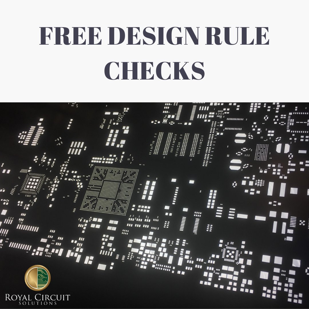 summit_pcb's tweet image. Did You Know... Royal Circuits will run a free DRC (Design Rule Check) on your files before you even get a quote. To check your files, email sales@royalcircuits.com or start with our Design Rules Guide: hubs.la/H0GTk2_0 

#designrulecheck #drc #fastestpcbs #pcbmiracleturns