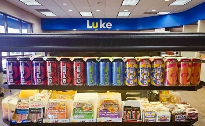 GFuelEnergy's tweet photo. 🗣��� Yo! Indiana folks! You can now get #GFUEL at 27 different #LukeOil locations just like the magnificent one you see here! Where should we come next! 👀💬

📍𝗙𝗶𝗻𝗱 𝗮 𝗦𝘁𝗼𝗿𝗲: https://t.co/GghYYFf3xD https://t.co/SGu0TpcC9G