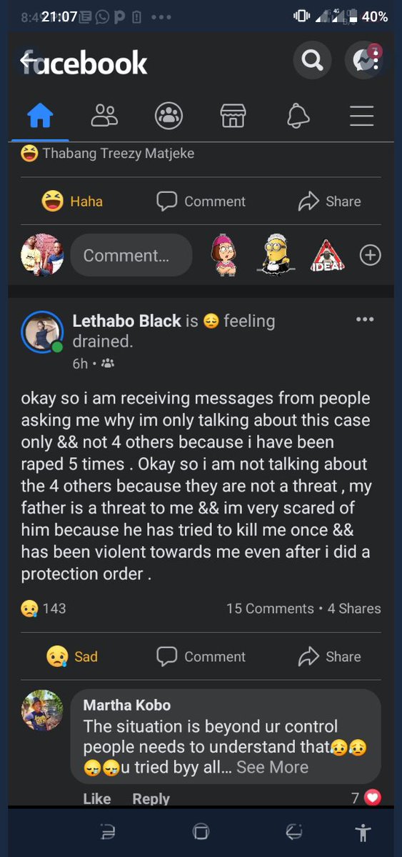 Khumalo_Nene7's tweet photo. This breaks my heart π π.. Am currently a key witness against my own Dad for some charges i won't disclose now....
Anyway Let's Please try to help the lady ππΎ if possible @blackbabyy2 https://t.co/mSxAak4dL8