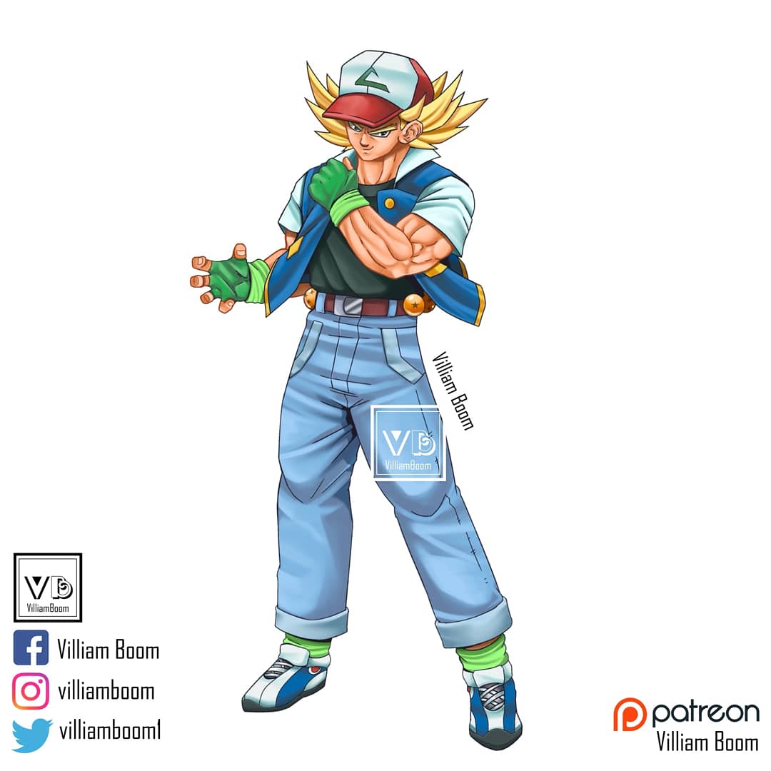 Pokemon Trunks ssj 20