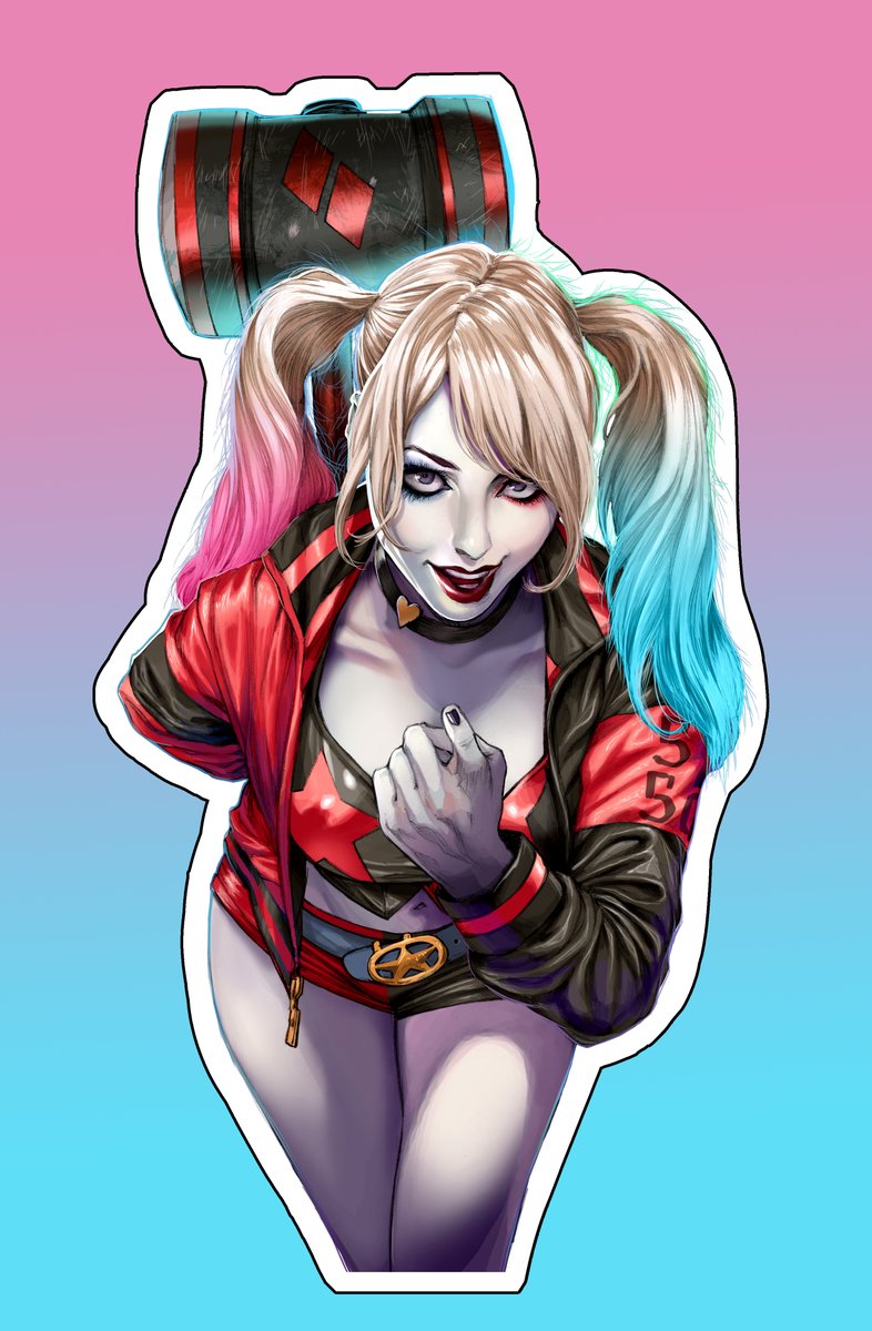 ColdWarOfficial's tweet photo. Looking to spice up your car, a mug, or your computer?  Check out our stickers featuring @Squarriors1, @FYFGame, @PlayLadyDeath, and @AshleyMWitter's Carny Harley!

https://t.co/8AC2L6cVdy

#HarleyQuinn #stickers #LadyDeath #LadyDeathLastStand #fightyourfriends #Squarriors https://t.co/H0OPjjcclL