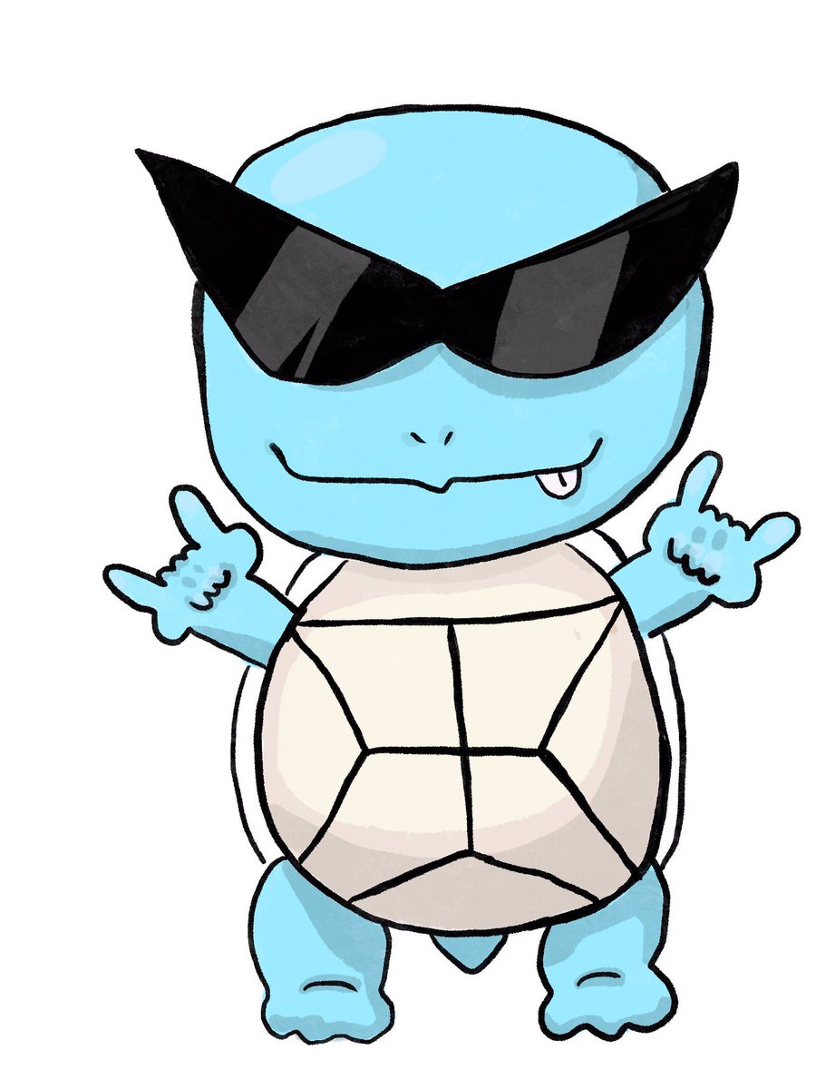 カエテ しかもアニメ版のゼニガメ団だ 懐かしい