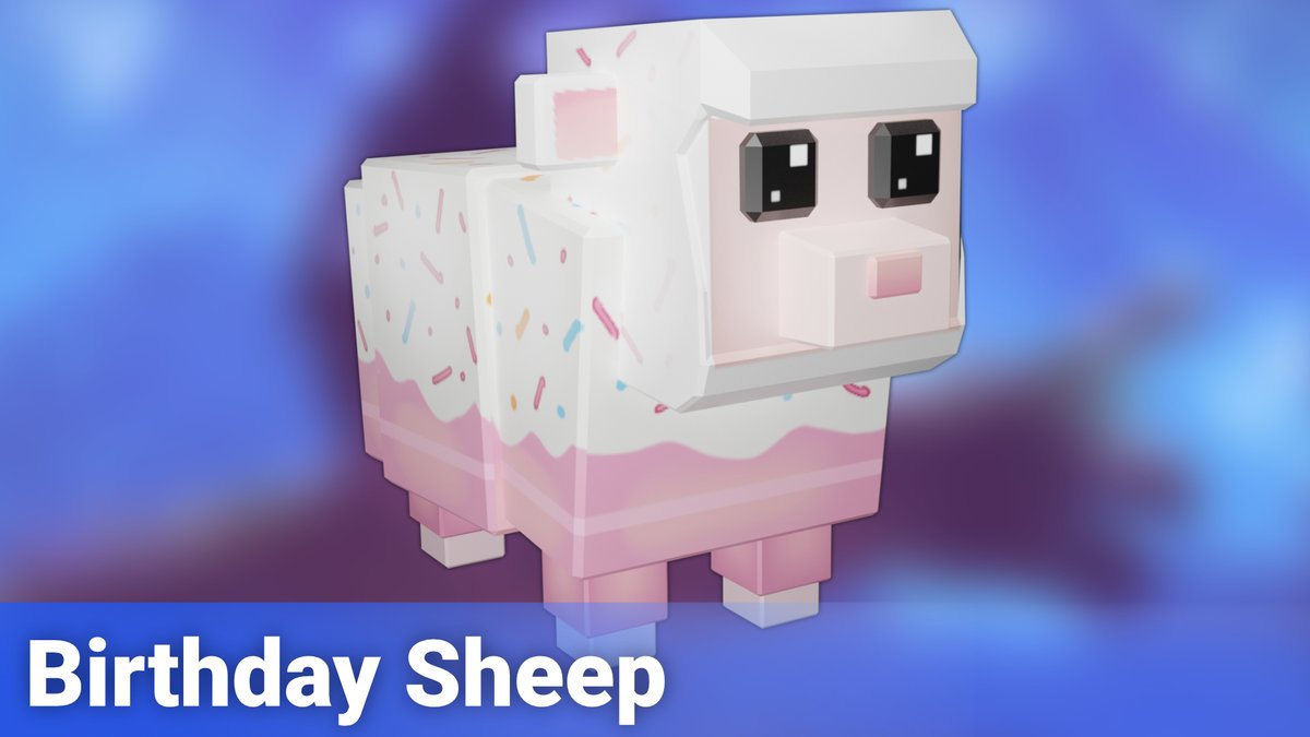 Roblox Islands On Twitter Also Checkout The New Birthday Sheep Skin - pink sheeps username in roblox