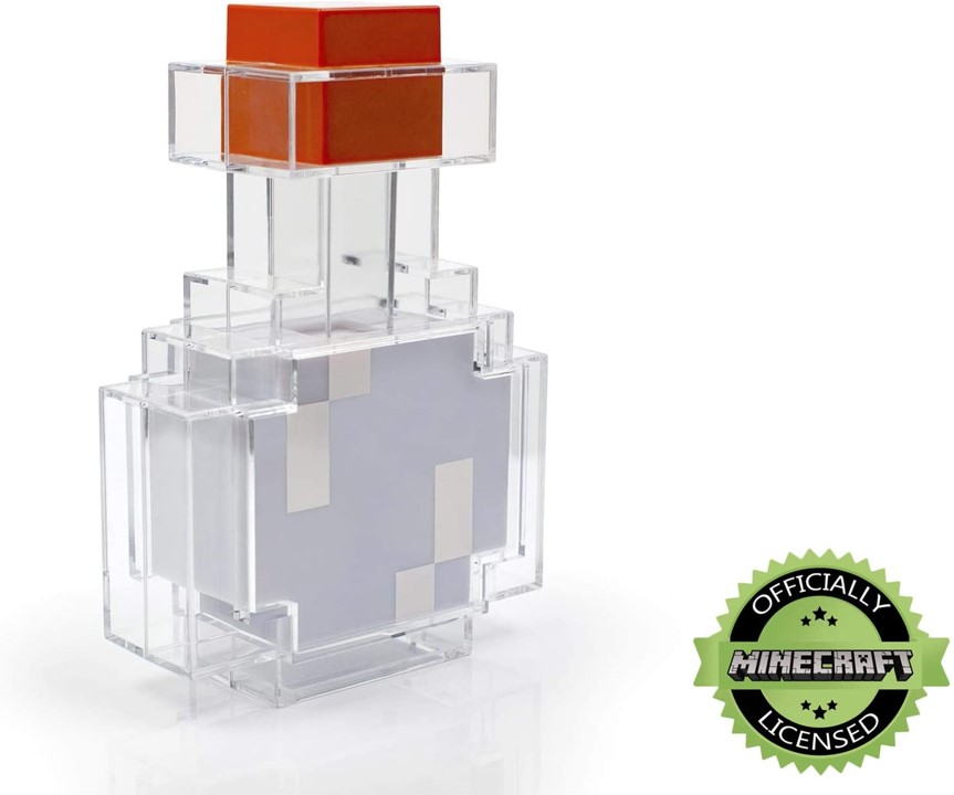 WiredForGeeks's tweet photo. With pixilated corners, this Minecraft Potion Bottle Color-Changing Lamp looks like it came right off your brewing stand in the video game
.
https://t.co/0sZAu5TEnv
.
#minecraft #potions #bottle #pixels #colorchanginglamp #desklamp #homedecor #lights #wiredforgaming #potionbottle https://t.co/YPj8Y1woNb