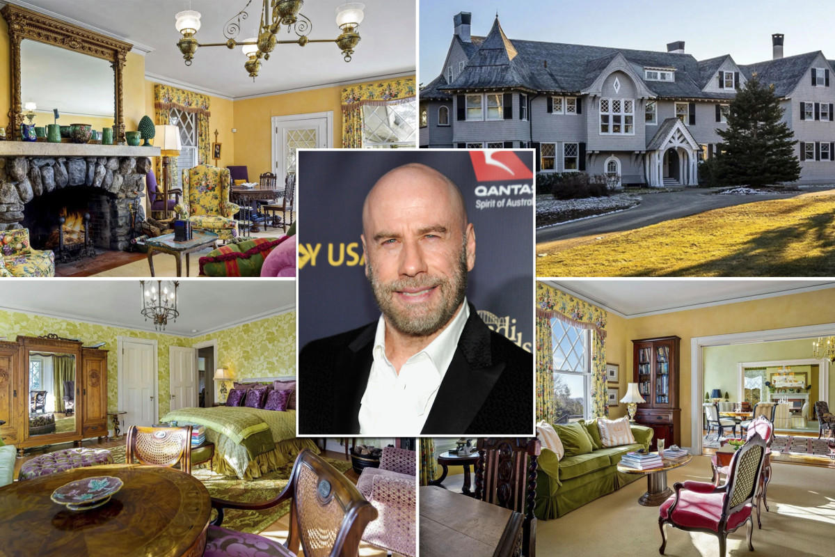 John Travolta lists Maine house for $5M after wife Kelly Preston's death