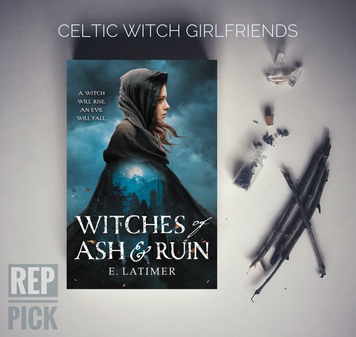 On my Insta stories: #YAThursday (on Friday!) Celtic witch girlfriends must unite their warring covens to catch a supernatural serial killer! WITCHES OF ASH AND RUIN by E. Latimer is out in paperback this week. ⭐️⭐️⭐️⭐️