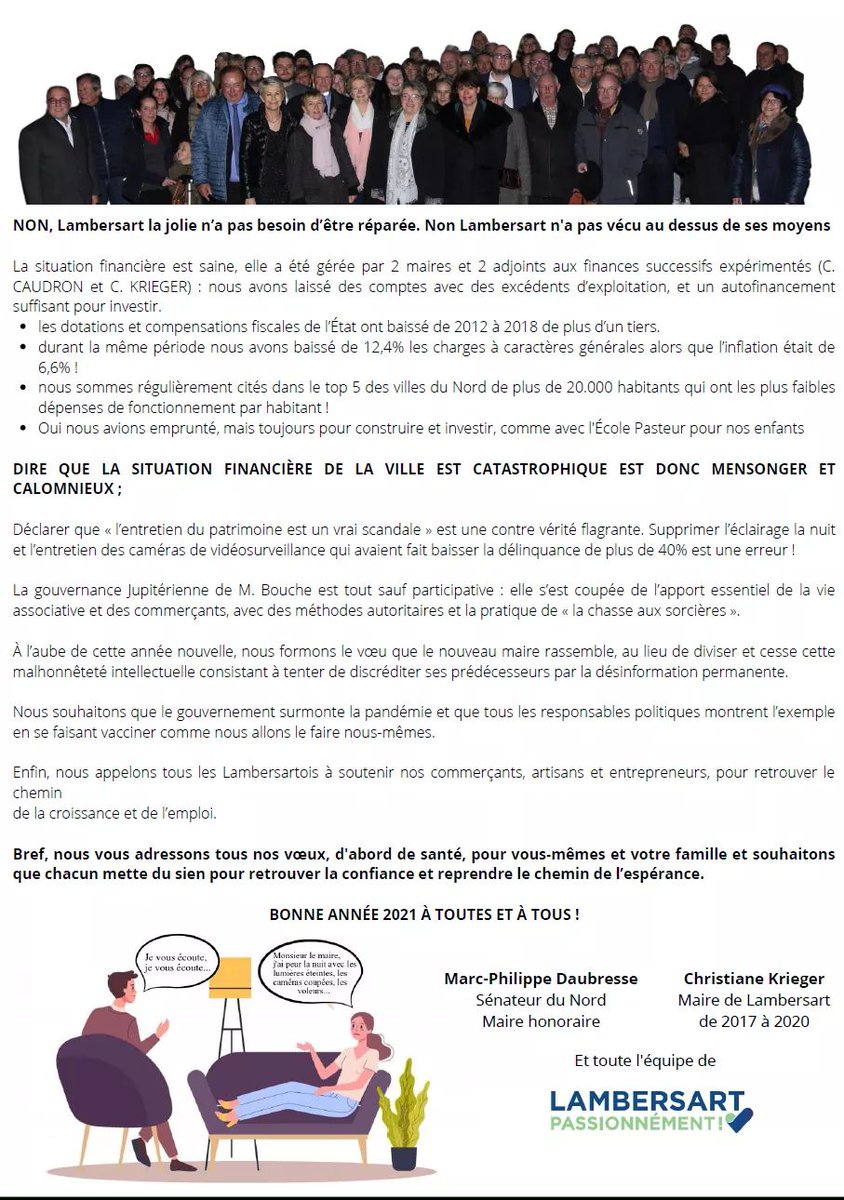 #Lambersart : L'espoir de retrouver la confiance en 2021