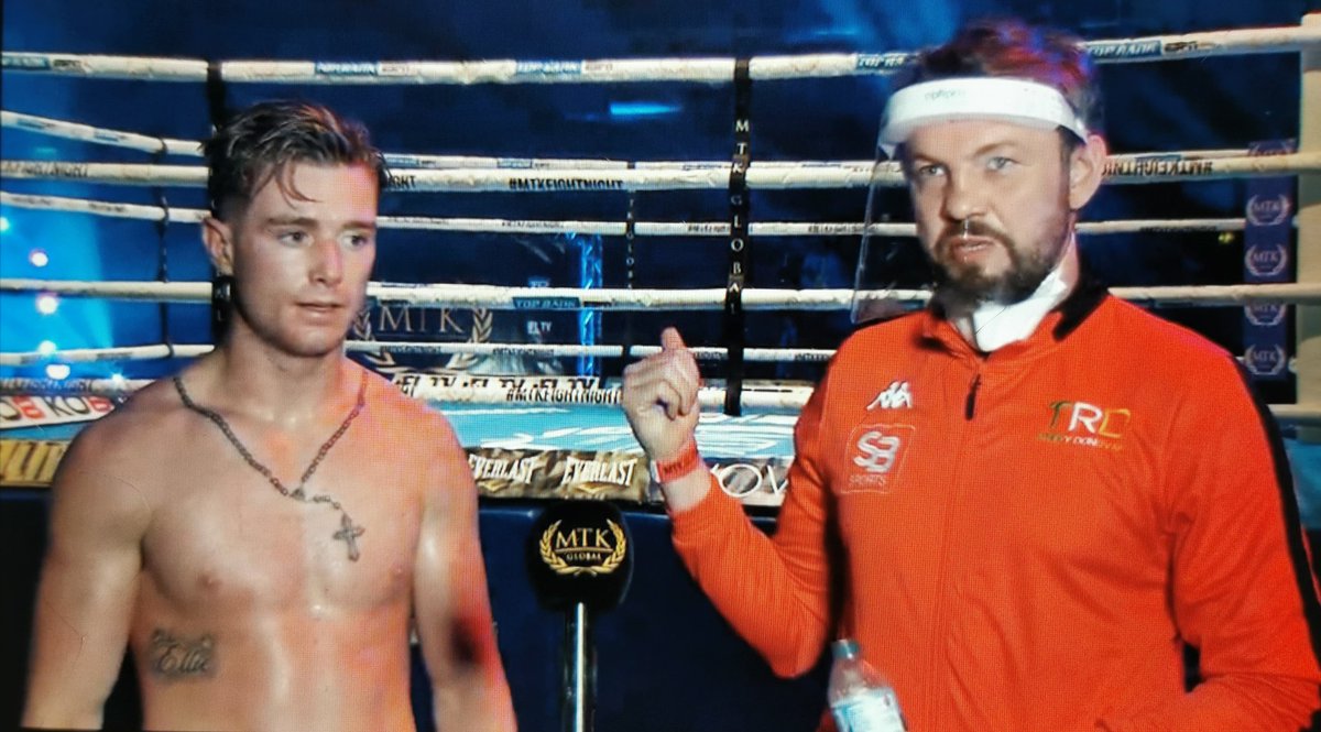 Polished performance by Paddy "Real Deal" Donovan 💥 <a href="/AndyLeeBoxing/">Andy Lee</a> <a href="/MTKGlobal/">mtkglobal</a>