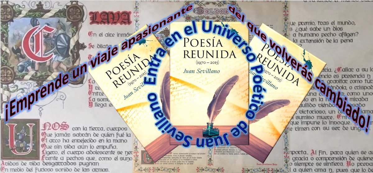 POESÍA REUNIDA (1970 - 2015), De Juan Sevillano, @RoMemoria '... Se respira su #poesía, se cuela por los poros; te zarandea y a la vez es el refugio donde llorar las penas.' @Pino_Naranjo #PAPEL: leer.la/PoesiaReunidaE… #KINDLE: leer.la/PoesiaReunida