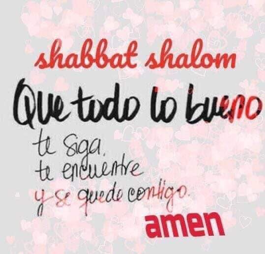 #ShabatShalom que todo lo bueno los siga , los encuentre y se quede con ustedes ! Buena semana <a href="/sabriwaller/">Sabrina 🦋</a> <a href="/paobianco/">PaoLa Bianco ❤️</a> <a href="/AKruchinski/">ale k</a> <a href="/blancaaguiar/">blanca aguiar</a> <a href="/Padrexler/">Paula Drexler</a> <a href="/Martin_Avdolov/">Martín Avdolov</a>