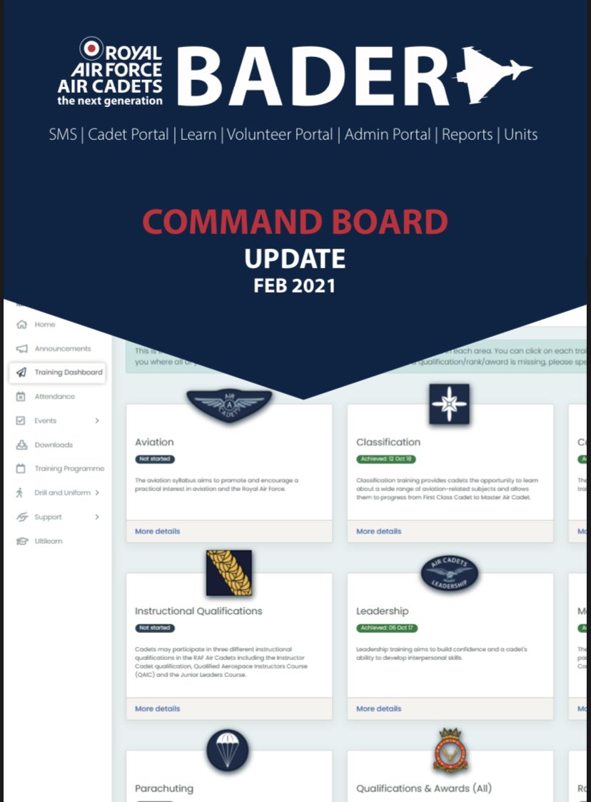 OCVSDT's tweet image. Looking forward to a busy working weekend with the @RAFACBader team and the VSDT. Also attending the @SussexWing and @DNWAirCadets conferences to update on progress on our eight concurrent projects. We will also be briefing @ACO_RCNORTH on working weekend progress! @ComdtAC