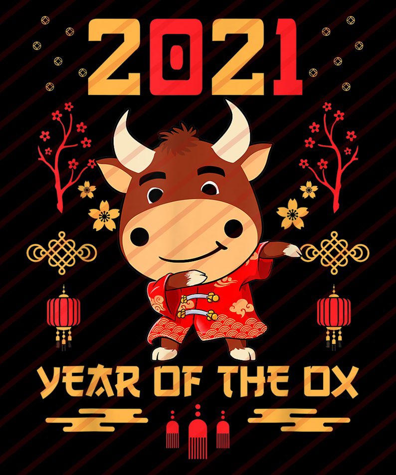 We don’t typically think about the lunar new year, but when it’s the year of the ox.. we have no choice. Watch out 2021, it’s the year of the ox. #OxNation #LunarNewYear