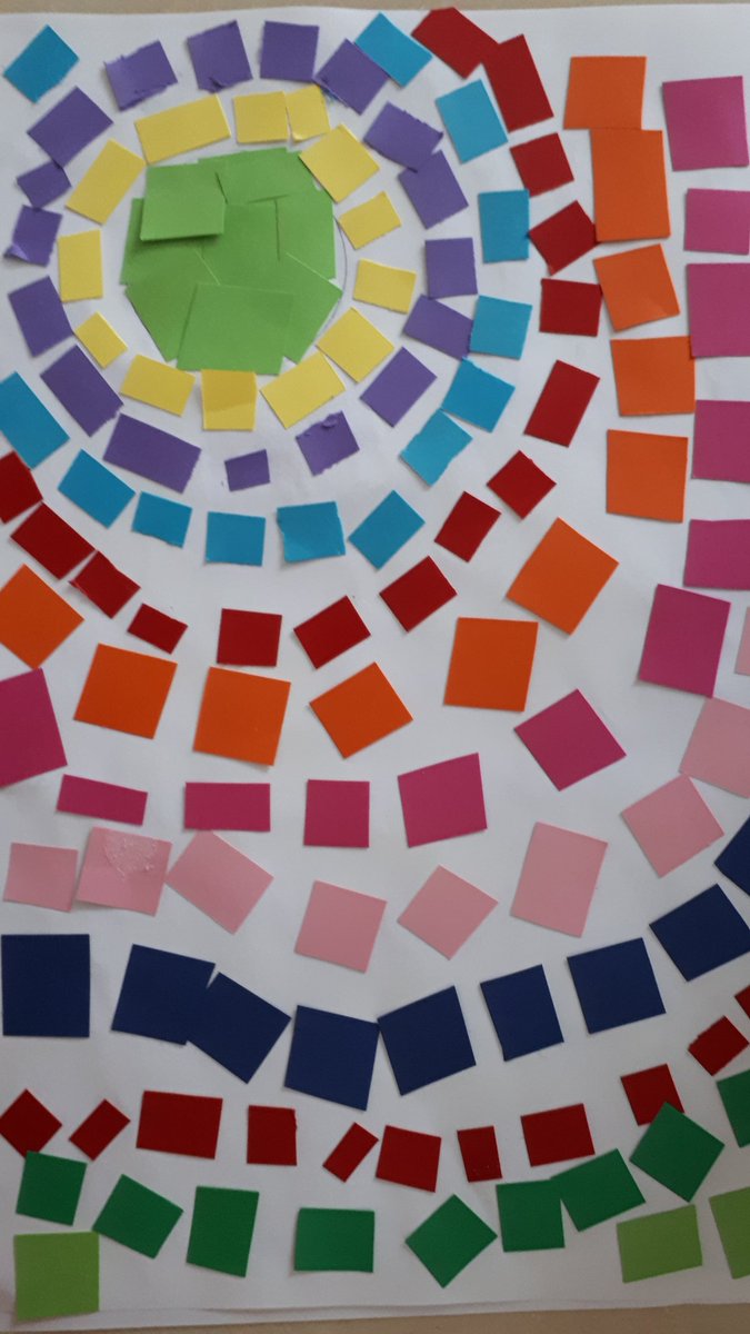 fusaro_s's tweet photo. Alma Thomas concentrated her art on beauty and happiness through colour rather than focus on inhumanity. Enjoy some colour and happiness this weekend!
@TecumsehHDSB 
@artmattersvoice https://t.co/hoghJGDsgZ