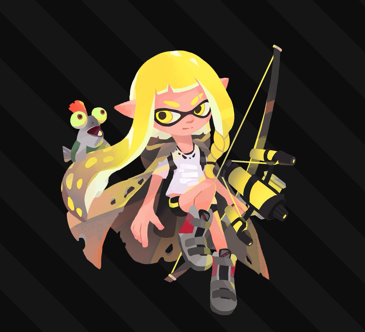 Squeaky Traveler Of The Splatlands Splatoon3 スプラトゥーン3