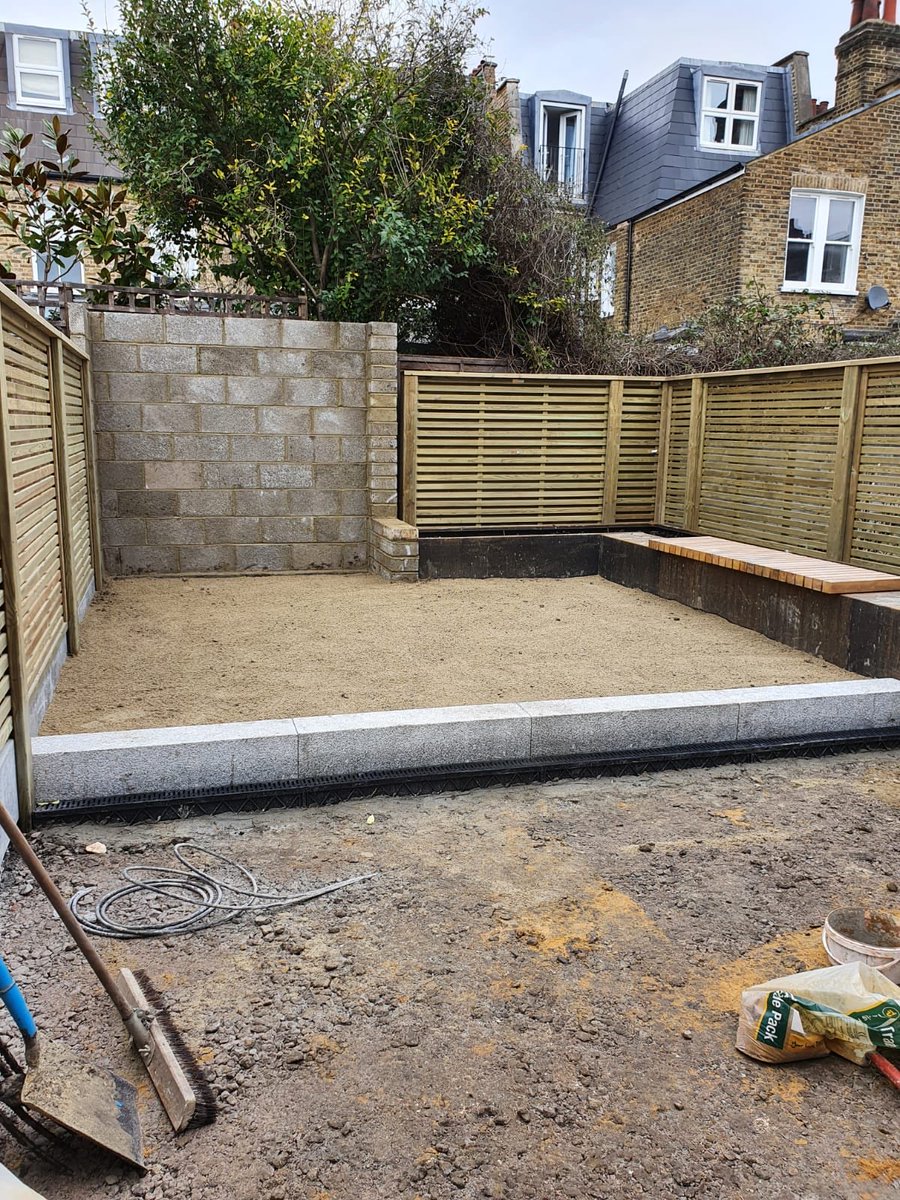 Landscaping in Balham a step closer