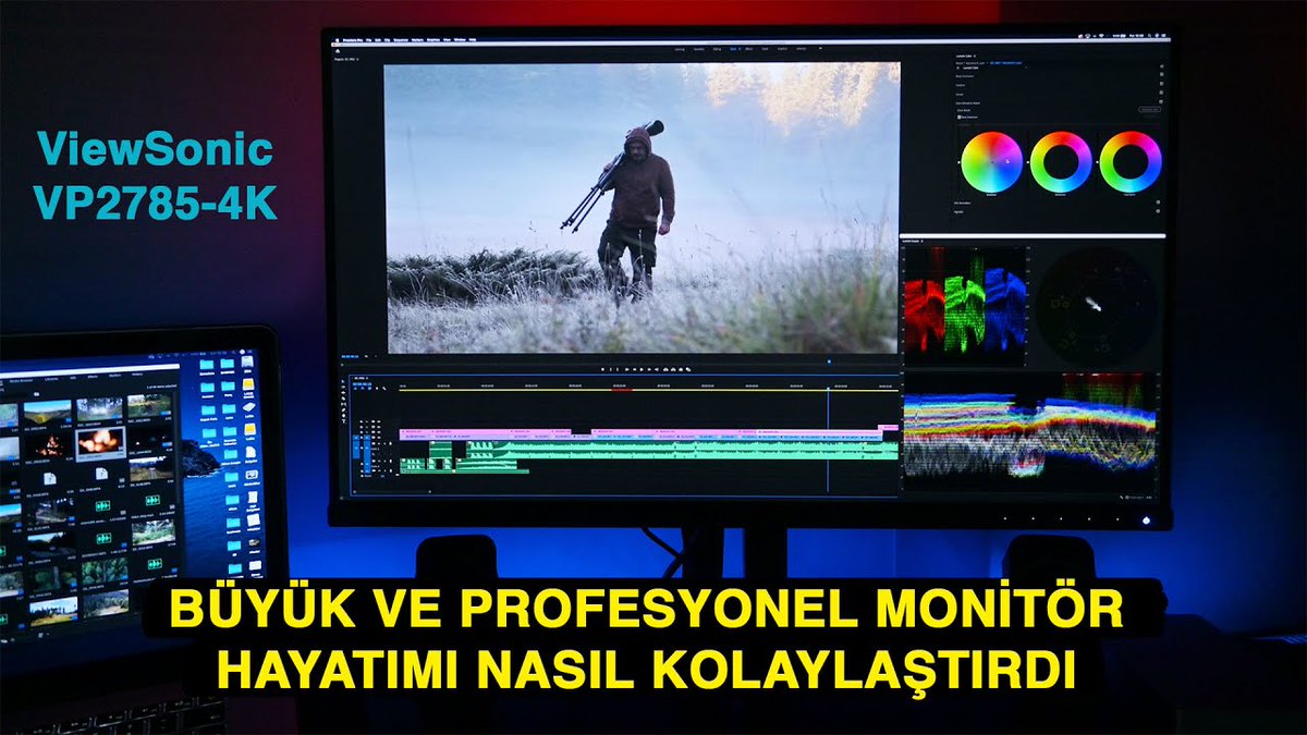 Yaklaşık 1 aydır kullandığım profesyonel monitör ile tecrübelerimi paylaştım. youtu.be/auewyy4_cWY Büyük monitörün ve %100 AdobeRGB, %100 Rec709 renk gamı ile doğru renklerde fotoğraf ve videoları düzenlemenin avantajları neler? Tüm bunlar yeni videoda... #viewsonic #colorpro