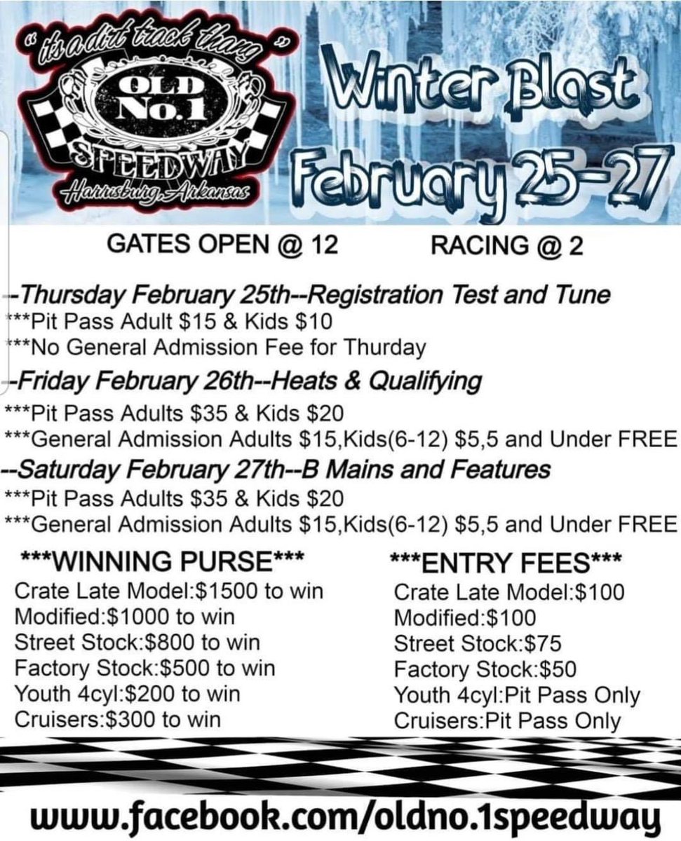 Old No.1 Speedway tweet media