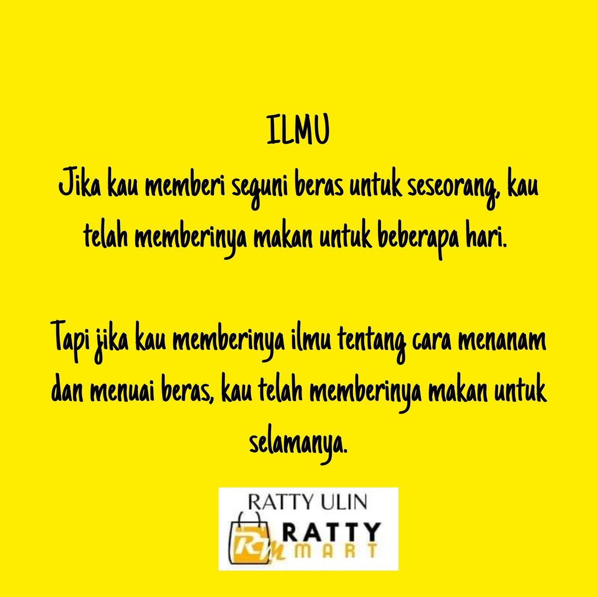 RattyMart's tweet photo. Tuntutlah ilmu, dan gunakan untuk memberi manfaat pada diri sendiri dan orang lain.

Selamat pagi kesayangan 😊

#rattymart #ilmubermanfaat #motivasipagi #QoutesoftheDay #goodmorning #richworks #azizanosman #ebitlew #idola https://t.co/6sOjbh0aqn