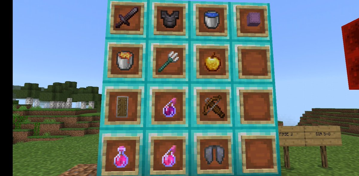 BedrockMasters's tweet photo. Fase 3. Del día 20 al 22 de Febrero.
Estos son los objetos permitidos/sugeridos en esta fase. https://t.co/baJSDJzMH1