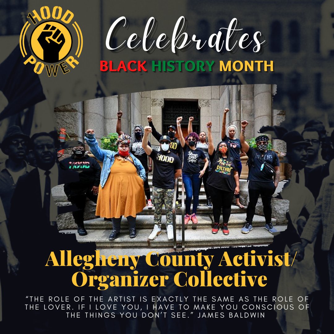 1HoodPower's tweet photo. “If you want to go fast, go alone. If you want to go far, go together.” This #BlackHistoryMonth  we salute the allegheny county activist organizer collective who dropped the #Got12 demands to make this region more equitable and safe for all of us. https://t.co/9ww78chzYf