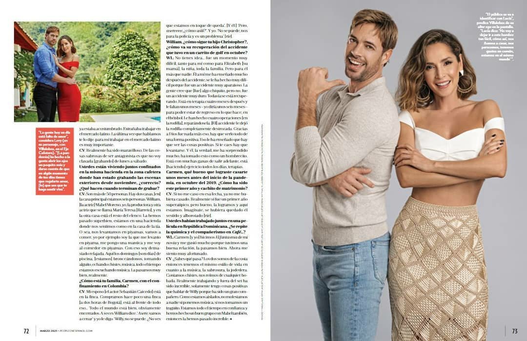 RubiconsCube's tweet photo. #scans #3 William Levy @willylevy29 + Carmen Villalobos @CVillaloboss te robaran  el corazon 💘 #uncafesito ??? #peopleenespanol #cafeconaroma 🎬 #cafeconaromademujer ☕ #sebastianvallejo #lucia💃👠💋 #comingsoon 📺 https://t.co/F7f0ipriIf