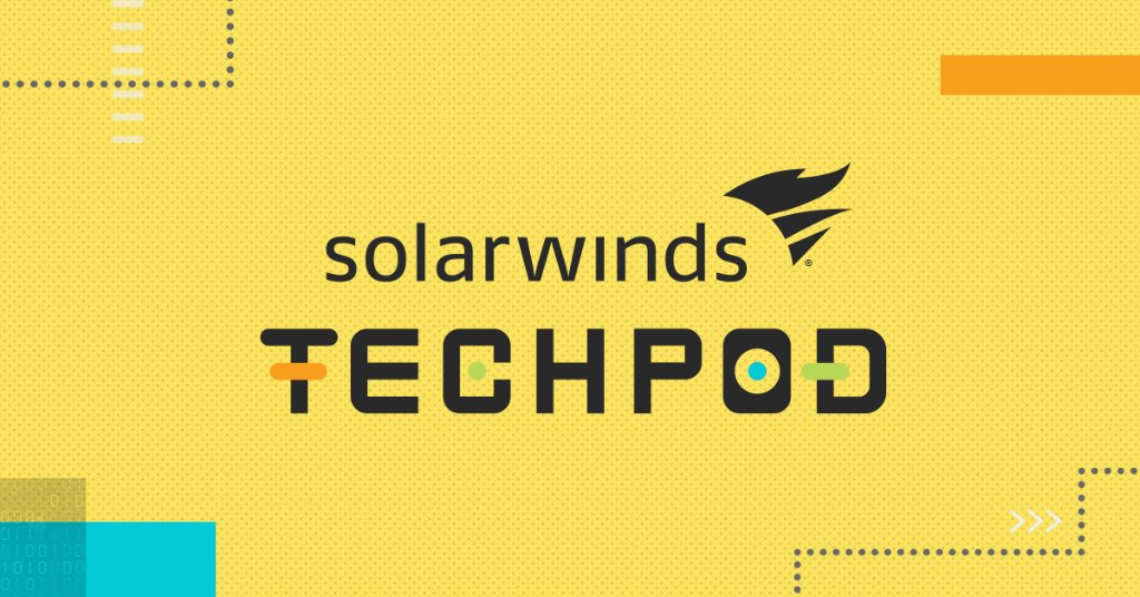 solarwinds's tweet image. Discover IT ideas, stories, and insights on every episode of SolarWinds #TechPod. Subscribe now: slrwnds.com/efynu