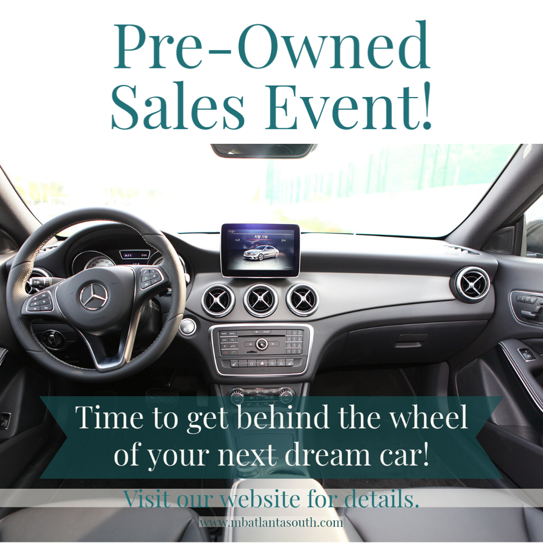 MBAtlantaSouth's tweet image. It is time to get behind the wheel of your next dream car! Our Pre-Owned Sales Event is going on now!🎇 Don't miss out!
#preowned #sales #event #dream #car #auto #CLA #mercedes #benz #auto #atlanta #ATL #georgia