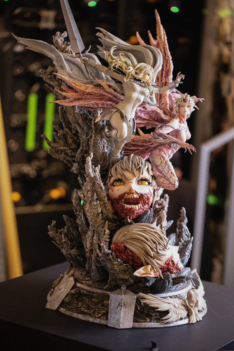 Figurama1's tweet photo. ⚔️Teresa vs. Priscilla Elite Exclusive Statue - Prototype Reveal!⚔️
Preorders open February 27th at 11:00pm JST: https://t.co/UK07Qt56dM
テレサ vs プリシラ
予約販売開始！
2/27 (土) 23:00時
#フィギュア #予約販売 #FiguramaCollectors #animestatue #manga #Claymore #claymoremanga https://t.co/c6aLWFJ73D